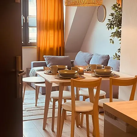 公寓 Boho 43 Lwowska 12b Kolobrzegu Sauna&jacuzzi 科沃布热格